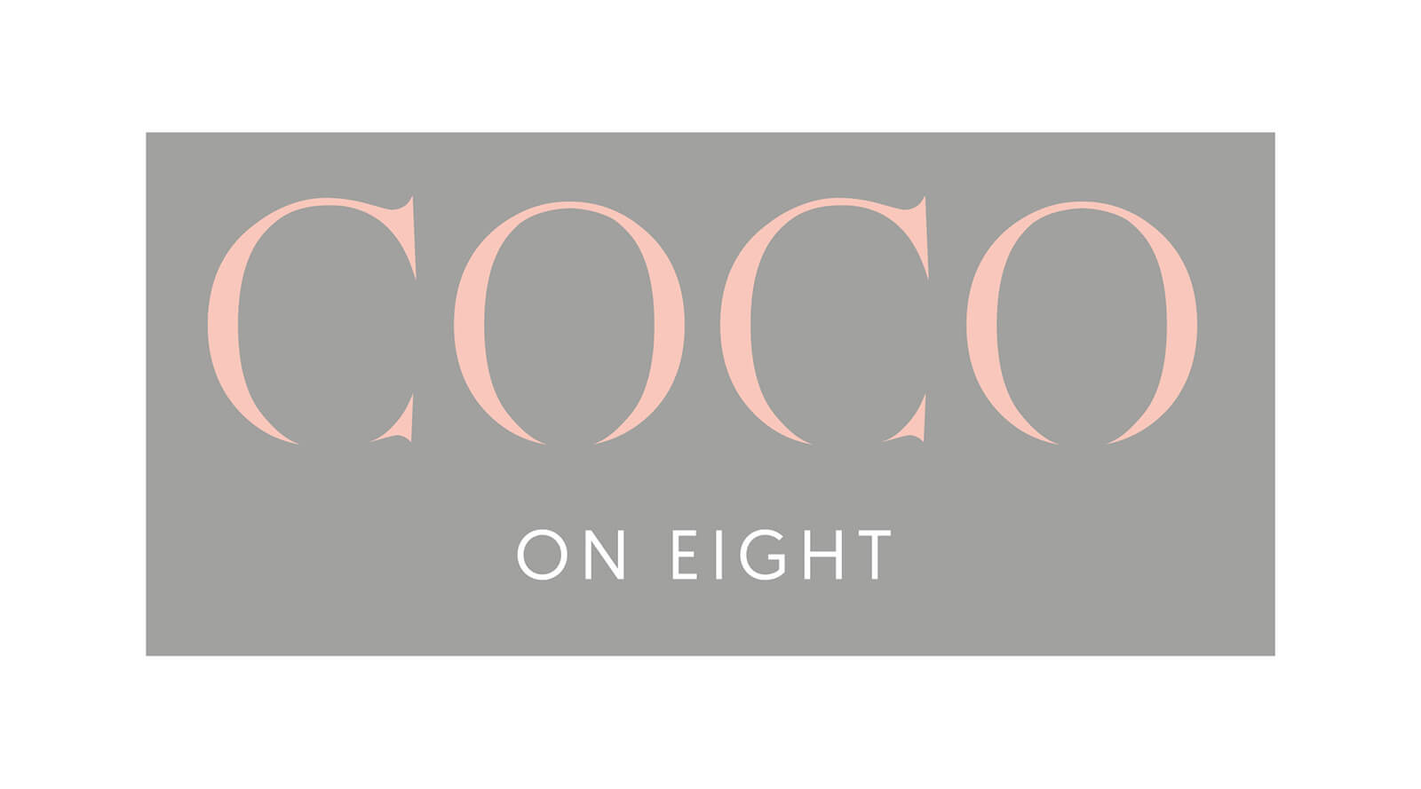 COCO ON EIGHT logo development